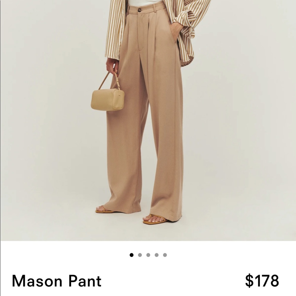 Reformation Mason Pant Size 4